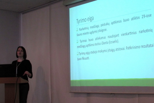 Tyrimas: kvaišalai vartojami kas trečioje Kauno mokykloje