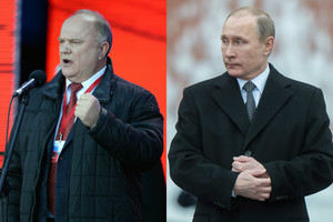 Bloga žinia V. Putinui: Rusijos komunistai stiebiasi į viršų