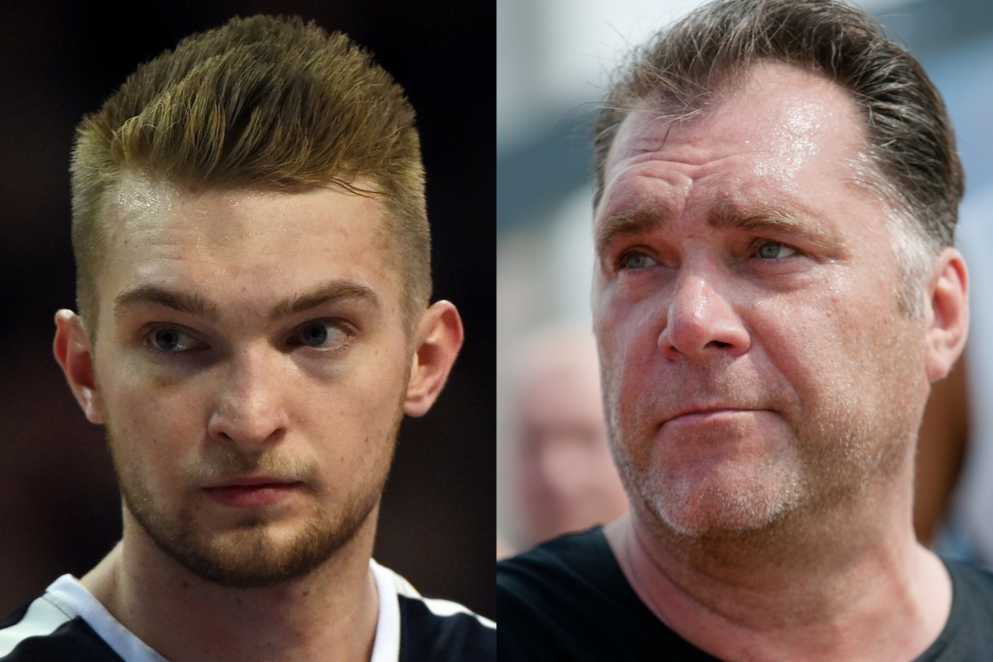 Po Lietuvos rinktinės dvikovų D.Sabonis visuomet sulaukdavo tėvo patarimų.