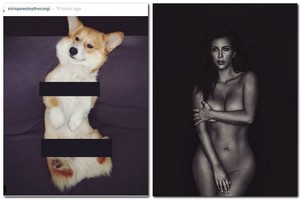 K.Kardashian paviešinta asmenukė tapo internetinių memų parodija