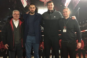 J.Kazlausko viešnagė JAV: į Rio nori visi, D.Motiejūnas – irgi
