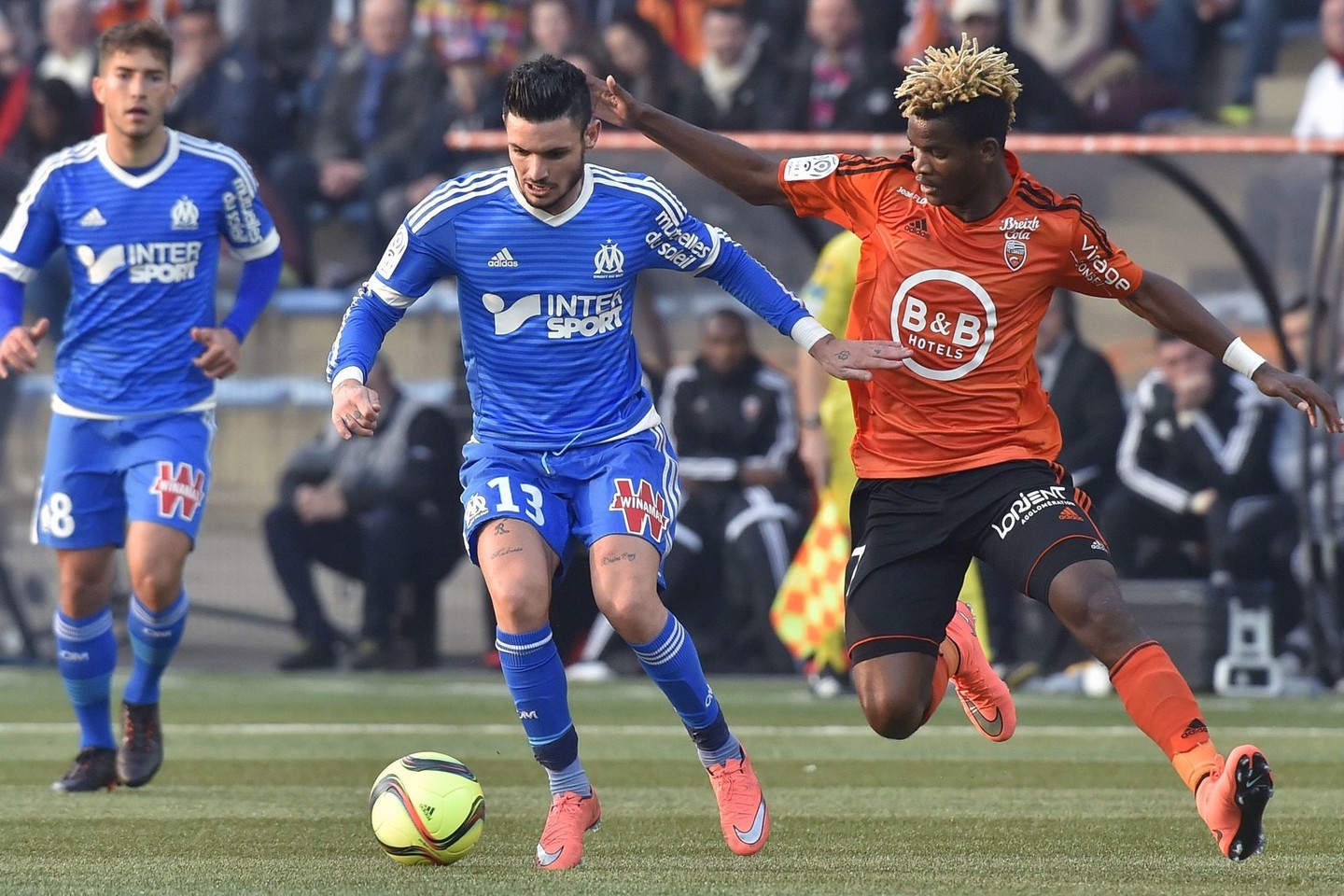 „Marseille“ klubas prarado dar du taškus kovoje su „Lorient“.