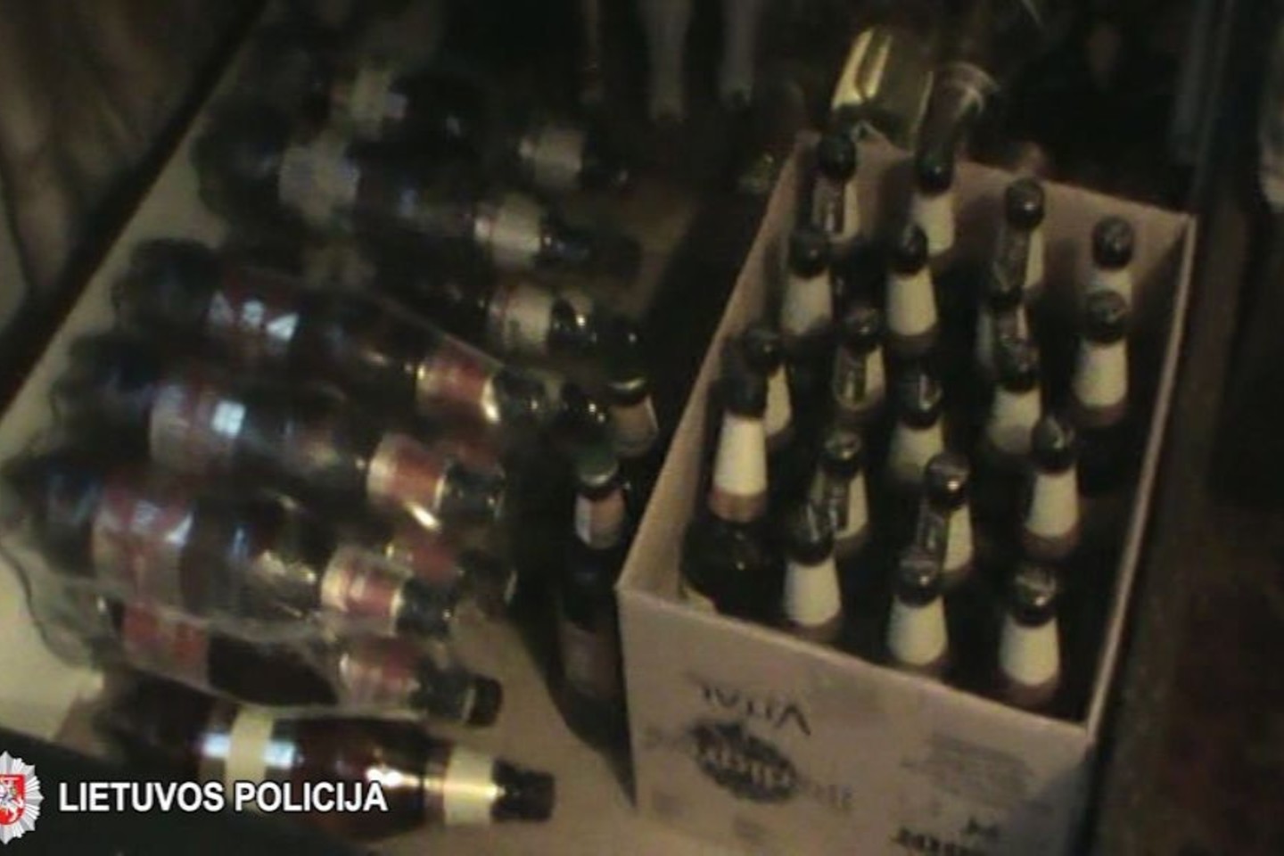 Elektrėnų policija likvidavo alkoholio pardavimo tašką.