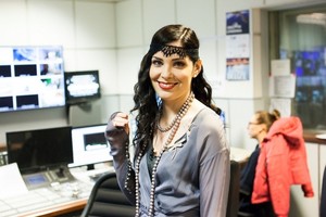 Laidos „Labas rytas“ vedėja retro įvaizdžiu nustebino žiūrovus