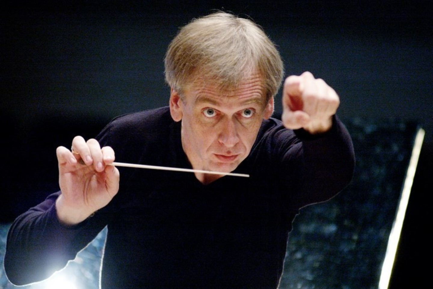Maestro G.Rinkevičius džiaugiasi atgaivintu Baltijos orkestrų festivaliu.<br>D.Matvejevo nuotr.