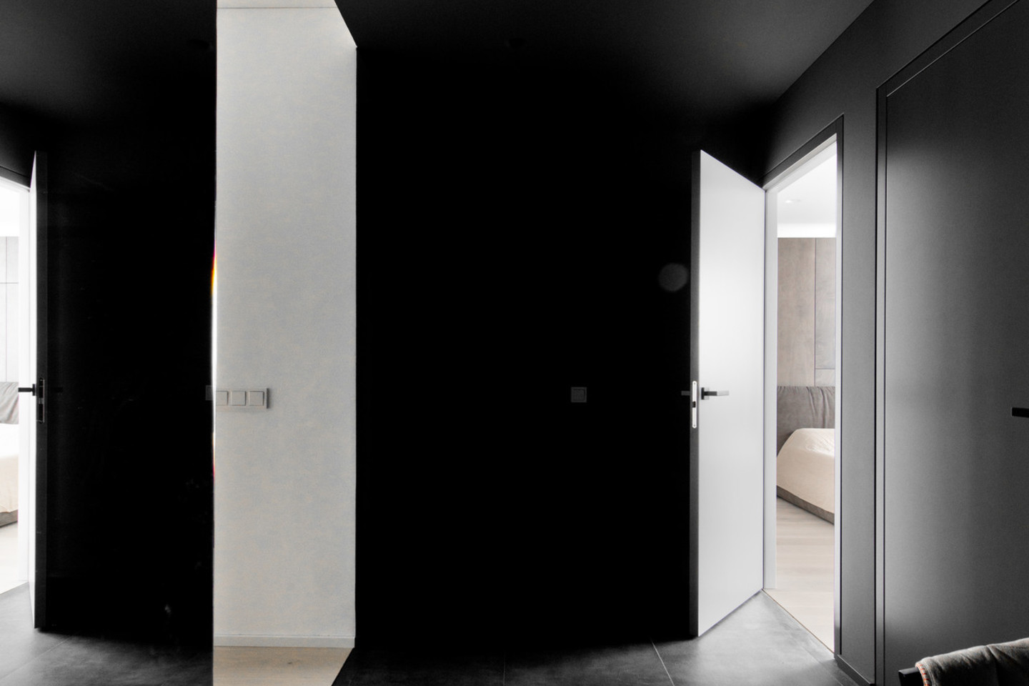 Jaunos poros 60 kvadratinių metrų butas, interjero autoriai – „KAParchitects“.<br>L.Garbačausko nuotr.