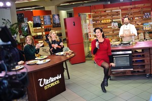 Irena Starošaitė su atkakliausia gerbėja susitiko virtuvėje