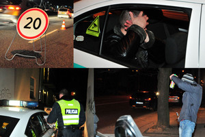 Reide Vilniuje sustabdytas girtas kinas užsidirbo 4 protokolus