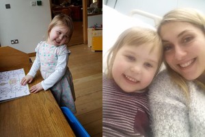 Su marškinėliais gimusią trimetę baigia sutraiškyti mirtina liga