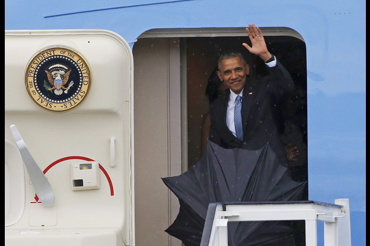 Barackas Obama yra pirmasis JAV prezidentas per pastaruosius 88 metus apsilankęs Kuboje.<br>„Reuters“/“Scanpix“ nuotr.