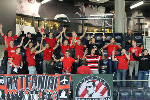 Po mačo Kėdainiuose sulaikyti trys „Lietuvos ryto“ sirgaliai