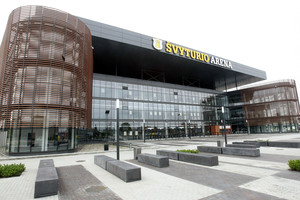 Dėl geležinės tvarkos Klaipėdos arenoje vaikas net pravirko