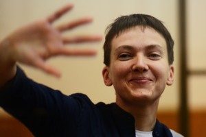 Rusijos teismas Nadijai Savčenko skyrė 22 metus nelaisvės