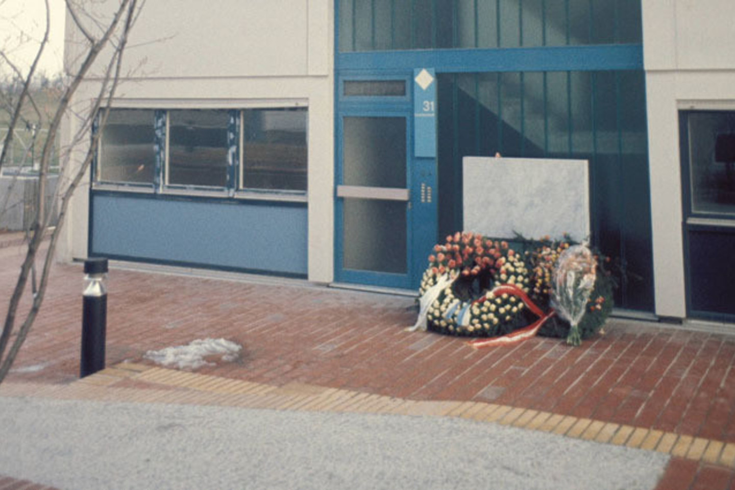 Šiame pastate Miunchene teroristai nužudė Izraelio sportininkus.