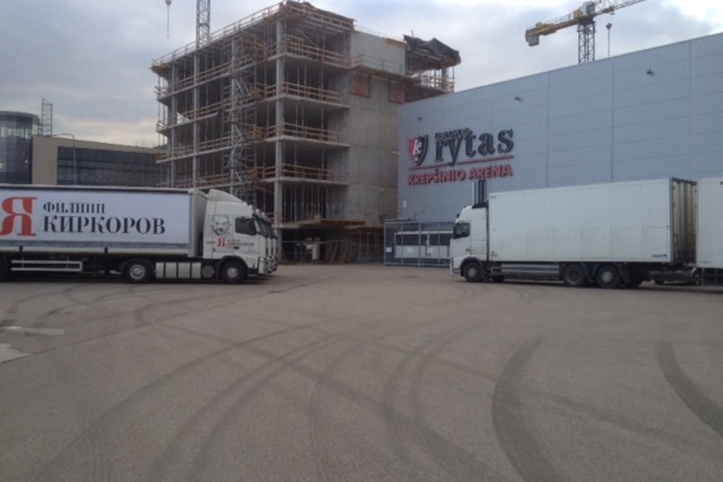 F.Kirkorovo vilkikai į Vilnių atriedėjo tik trečiadienio vakarą.