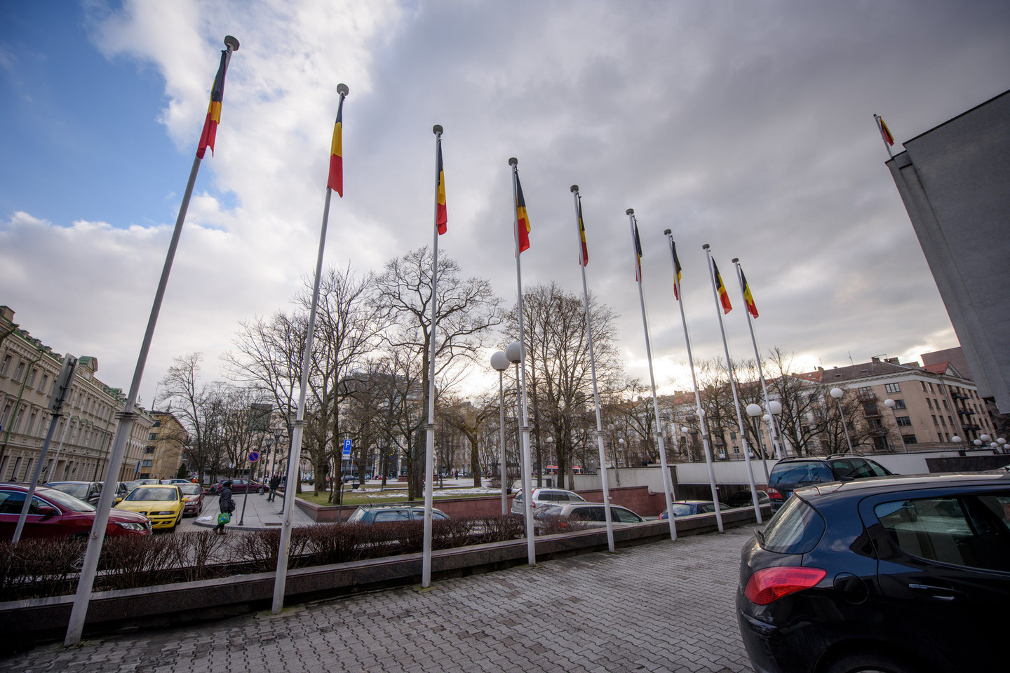Gedulas Lietuvoje skelbiamas ketvirtadienį nuo 7 iki 22 val., siekiant pagerbti žuvusiųjų per atakas Briuselyje atminimą.<br>D.Umbraso nuotr.