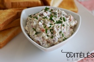 Žuvies užtepėlė – ir pusryčiams, ir svečiui pavaišinti