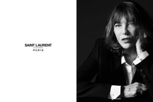 Stiliaus ikona Jane Birkin – naujasis YSL „Le Smoking“ veidas