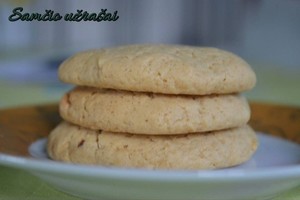 Sausainiai su žemės riešutų sviestu: gaila, kad neišbandžiau anksčiau