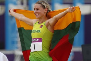 Laura Asadauskaitė triumfavo pasaulio taurės etape Romoje
