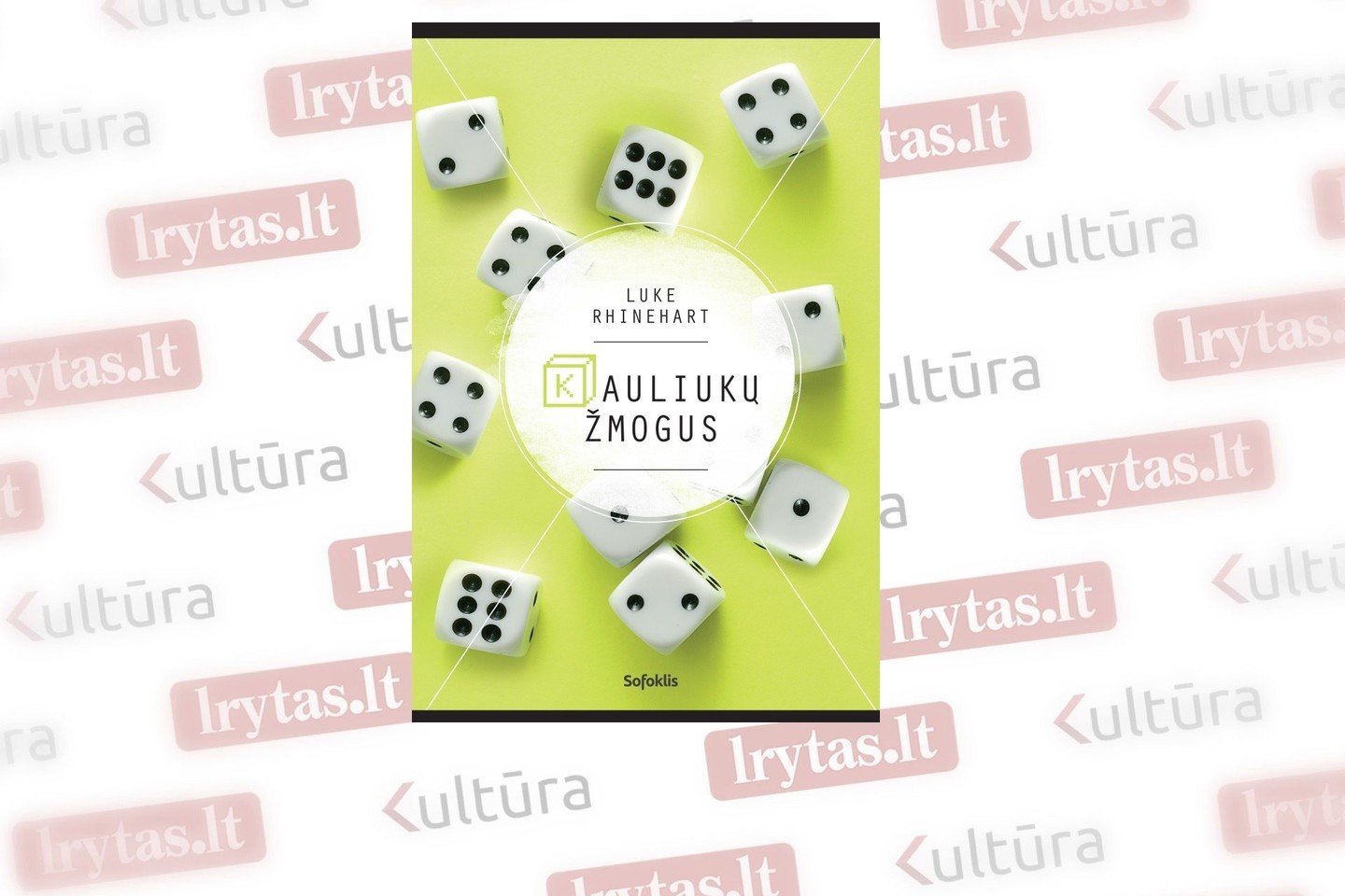 Leidykla „Sofoklis“ perleido „Kauliukų žmogų“.