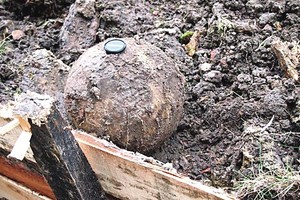 Gedimino kalno nuošliauža atvėrė kryžiuočių antpuolio likučius