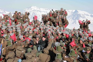 Šiaurės Korėja gali sukelti milžiniško ugnikalnio išsiveržimą