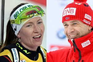 O.E.Bjoerndalenas ir baltarusė biatlonininkė susilauks kūdikio