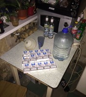 Reidų metu aptiktas ir pilstukas, ir kontrabandinės cigaretės