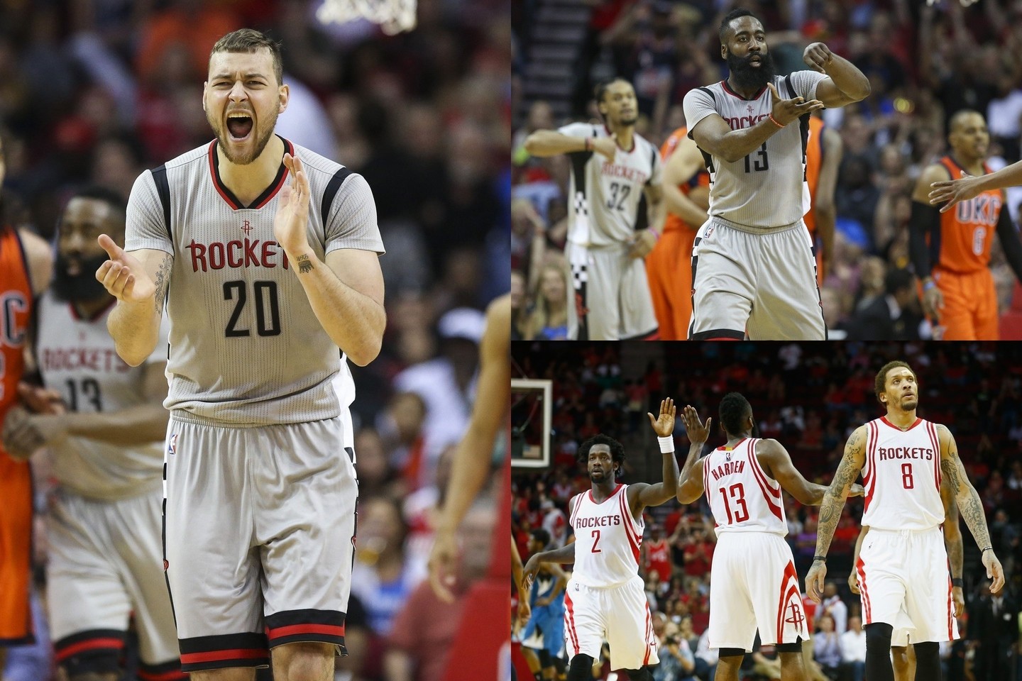 D.Motiejūnas ir „Rockets“ komanda kovoja dėl vietos NBA atkrintamosiose.