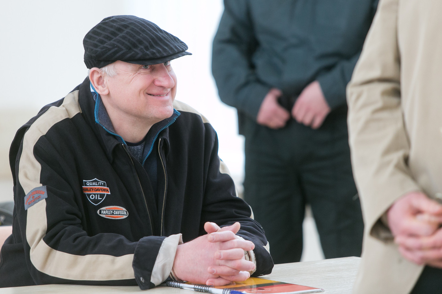 Lietuvos Aukščiausiasis Teismas (LAT) nagrinėjo iki gyvos galvos nuteisto H.Daktaro ir E.Abariaus kasacinius skundus.<br>T.Bauro nuotr.