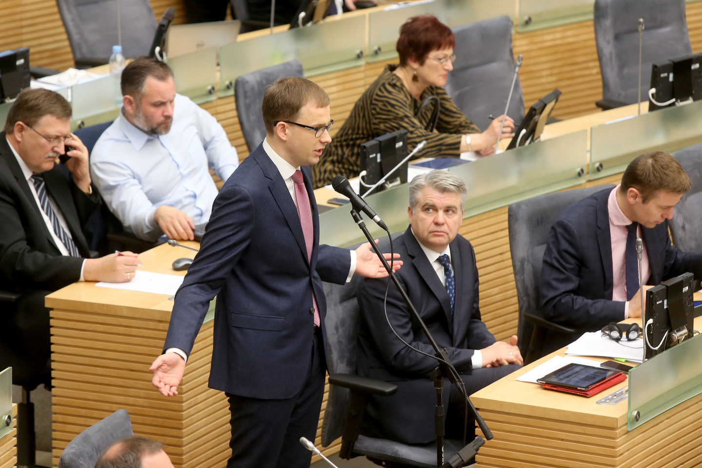 Ketvirtadienį Seime – diskusijos dėl V.Gapšio.