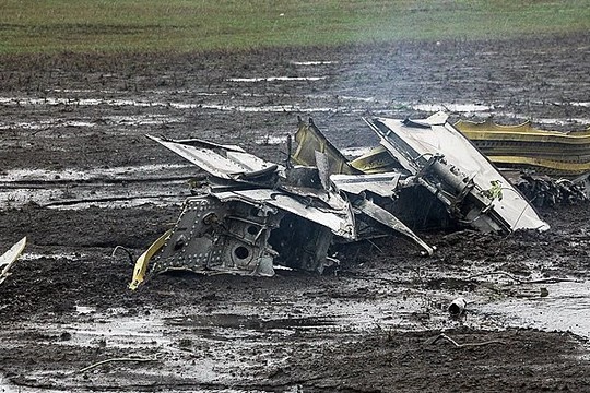 Juodosios dėžės atskleidė, kodėl sudužo lėktuvas Rusijoje