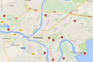 Kaunas paskelbė, kur bus įrengti naujieji greičio matuokliai