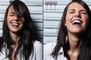 Nuotraukos atskleidė, kaip išgertas vynas pakeičia žmonių veidus