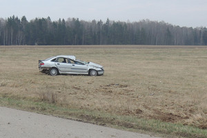 Beteisis vairuotojas netoli Pagėgių per avariją sužeidė 2 vaikus