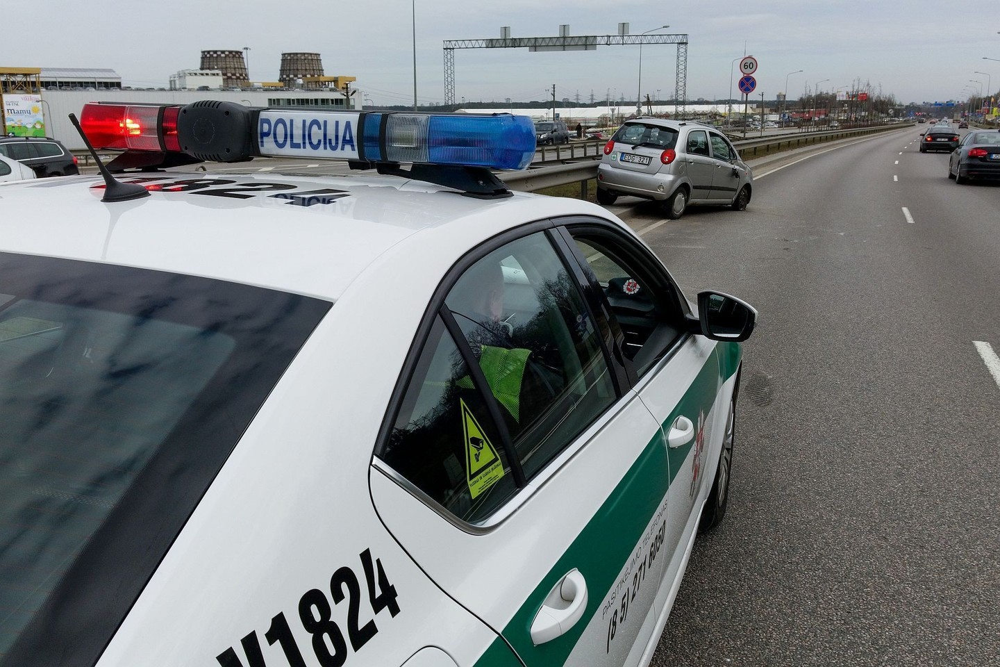 Policija tiria įvykio aplinkybes.