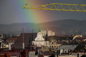 Orai: plūstelės pavasariška šiluma ir smarkus lietus