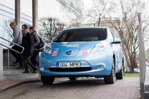 Elektromobilio eksperimentas: 23 km per Vilnių – už 33 centus