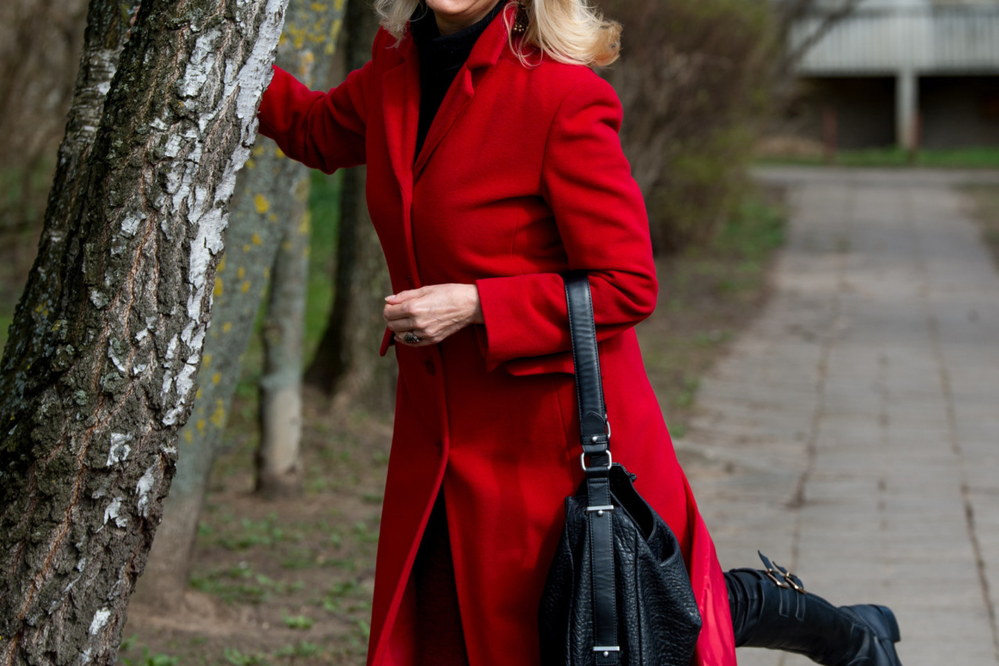 Aktorė Gražina Baikštytė vertina minimalistinį sportinį stilių, o prašmatnius rūbus dėvi tik priversta<br>V.Ščiavinskas