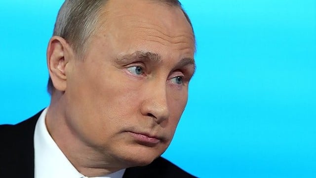 V. Putinui – klausimai apie ekonomoninę krizę ir buvusią žmoną