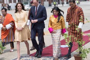 Britų karališkoji šeima viešėjo Himalajų karalystėje Butane