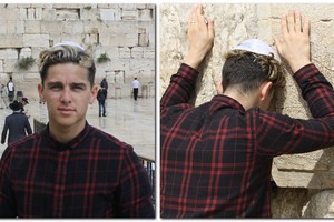 Ko prie Jeruzalės Raudų sienos meldė Donatas Montvydas?