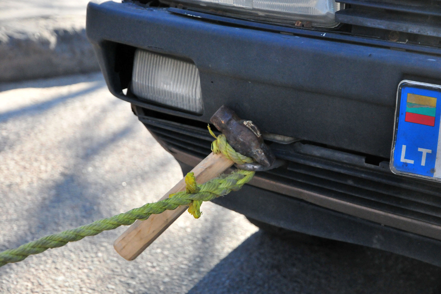 Penktadienį lrytas.lt žurnalistas vienai dienai įsėdo į Lietuvos kelių policijos tarnybos nežymėtą automobilį.<br>A.Vaitkevičiaus nuotr.