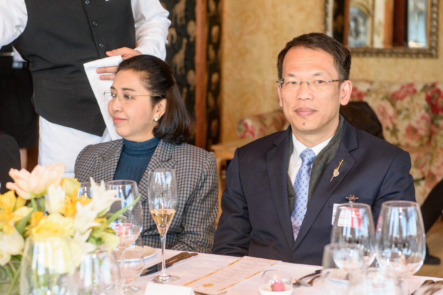 Tailando Karalystės princesės Maha Chakri Sirindhorn viešnagės Trakų restorane „Apvalaus stalo klubas“ akimirkos.<br>D.Umbraso nuotr.