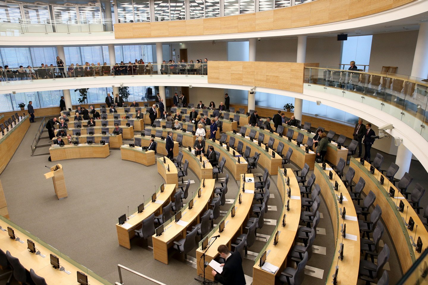 Seimas ketina gaivinti Laisvės premijų komisiją, kuri išsivaikščiojo pernai gruodį Seimui atsisakius skirti premiją Aukščiausiosios Tarybos-Atkuriamojo Seimo pirmininkui Vytautui Landsbergiui<br>R. Danisevičiaus nuotr.