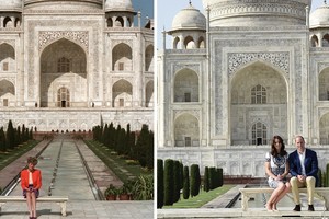 Princas Williamas ir Catherine baigė kelionę simbolinėje vietoje