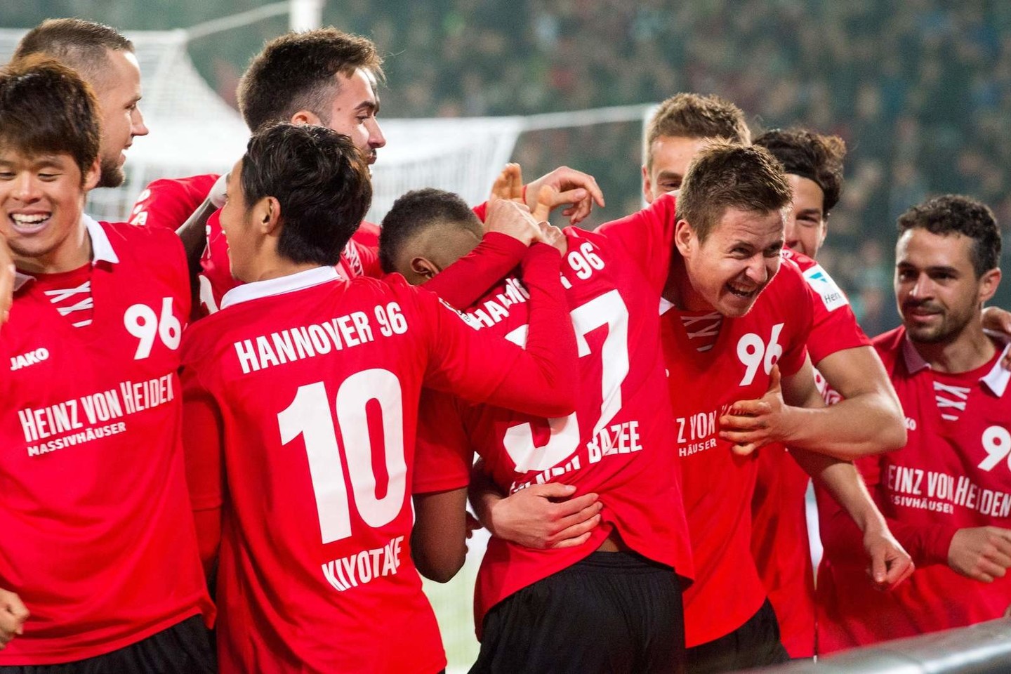 „Hannover“ ekipa iškovojo pergalę.<br>AFP nuotr.
