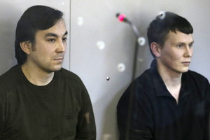 Ukrainos teismas dviem Rusijos kariams skyrė 14 metų kalėjimo