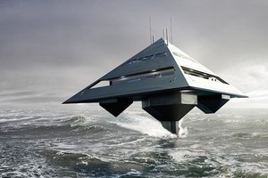 Nauja turtuolių svajonė: „skraidanti“ jachta